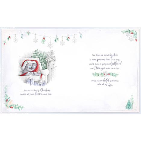 Amazing Girlfriend Me to You Bear Handmade Boxed Christmas Card Extra Image 1